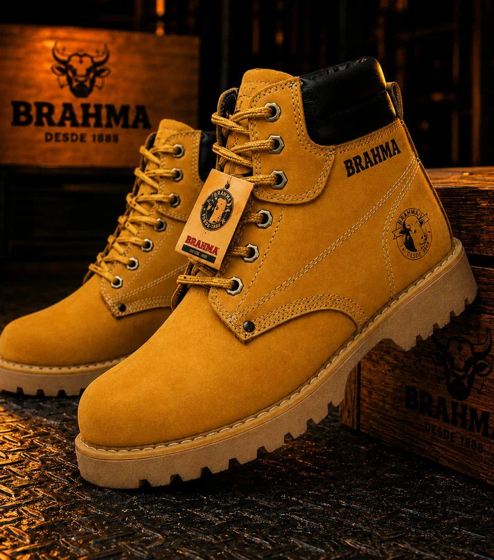 Bota brahma cuero