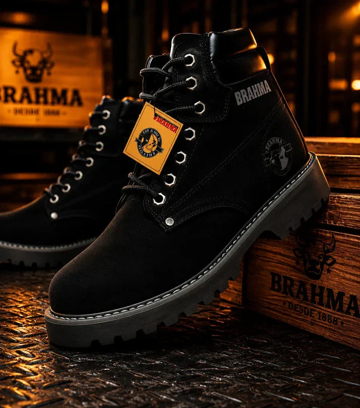 Bota brahma cuero