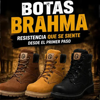 Bota brahma cuero